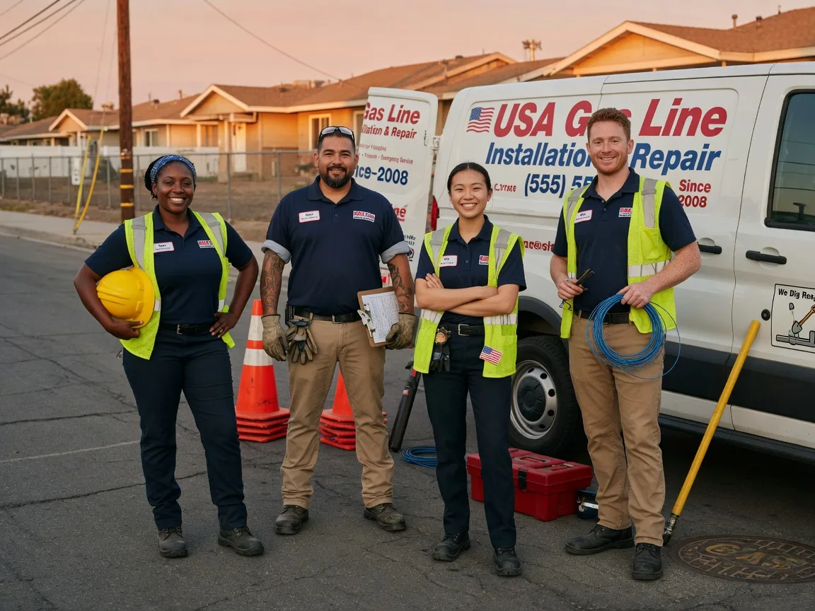 Gas Line Installation company in Hamer, ID